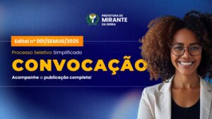 EDITAL DA 16°CONVOCAÇÃO PROCESSO DE SELEÇÃO PARA O PROGRAMA SERVIÇOVOLUNTÁRIO EDITAL Nº 1/SEMUG/2025